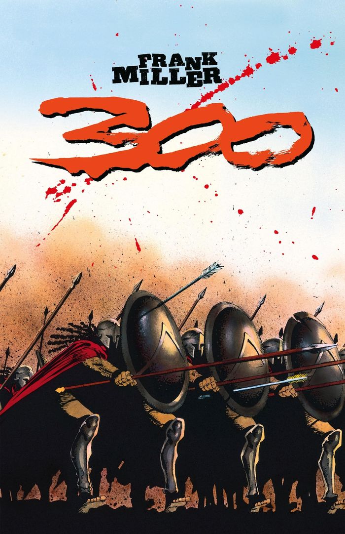 Couverture du livre « 300 » de Frank Miller, librairie Les Contes Infusés à Corte